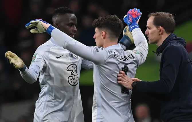 Edouard mendy et tuchel