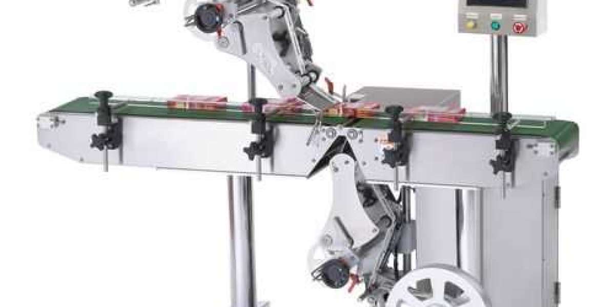 Labeling machines that are capable of applying self-adhesive labels to a wide range of materials