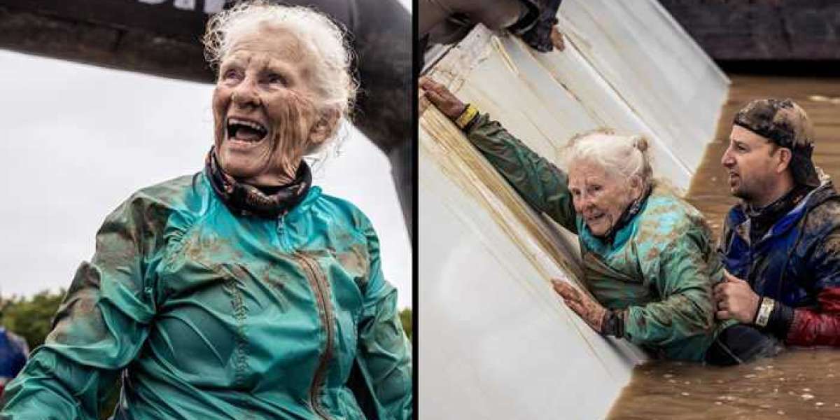 À 83 ans, Mildred Wilson est la personne la plus âgée à terminer la course Tough Mudder