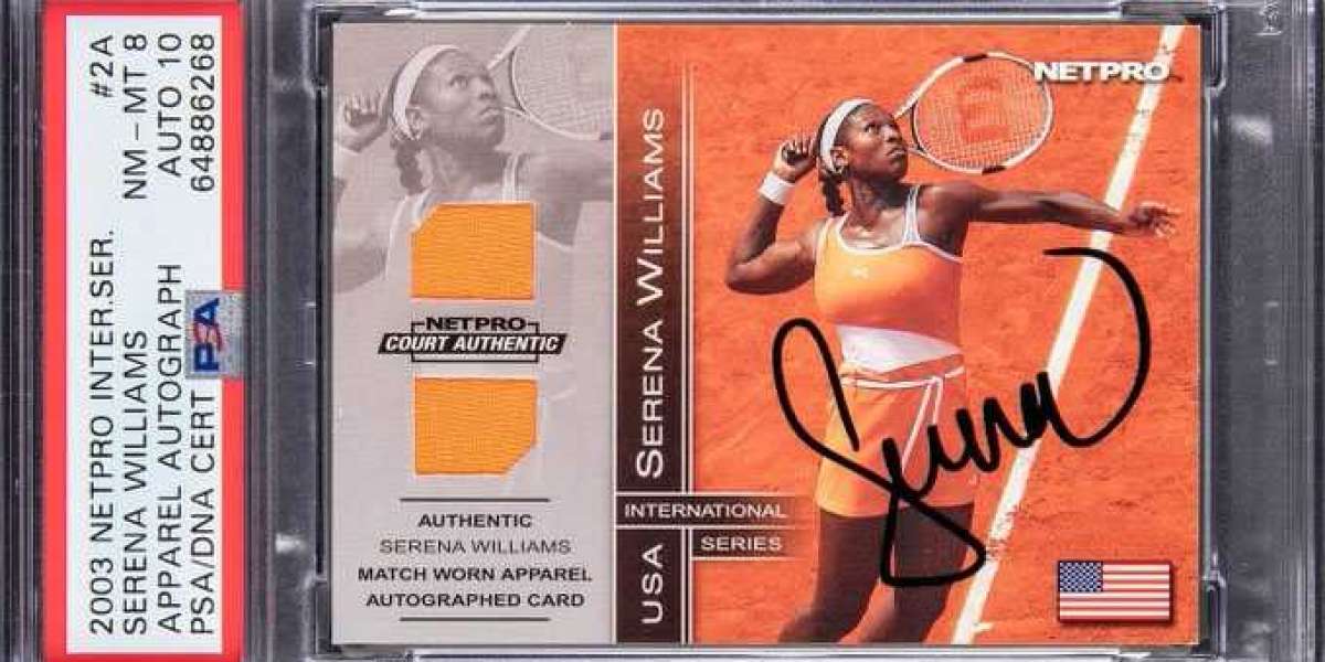 Aux enchères, la carte à collectionner de Serena Williams a rapporté 266 000 dollars