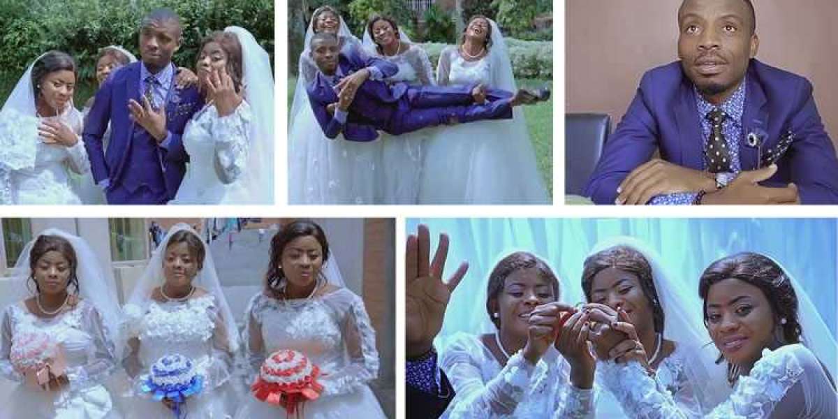 Un congolais s'est marié avec ces trois sœurs le même jour