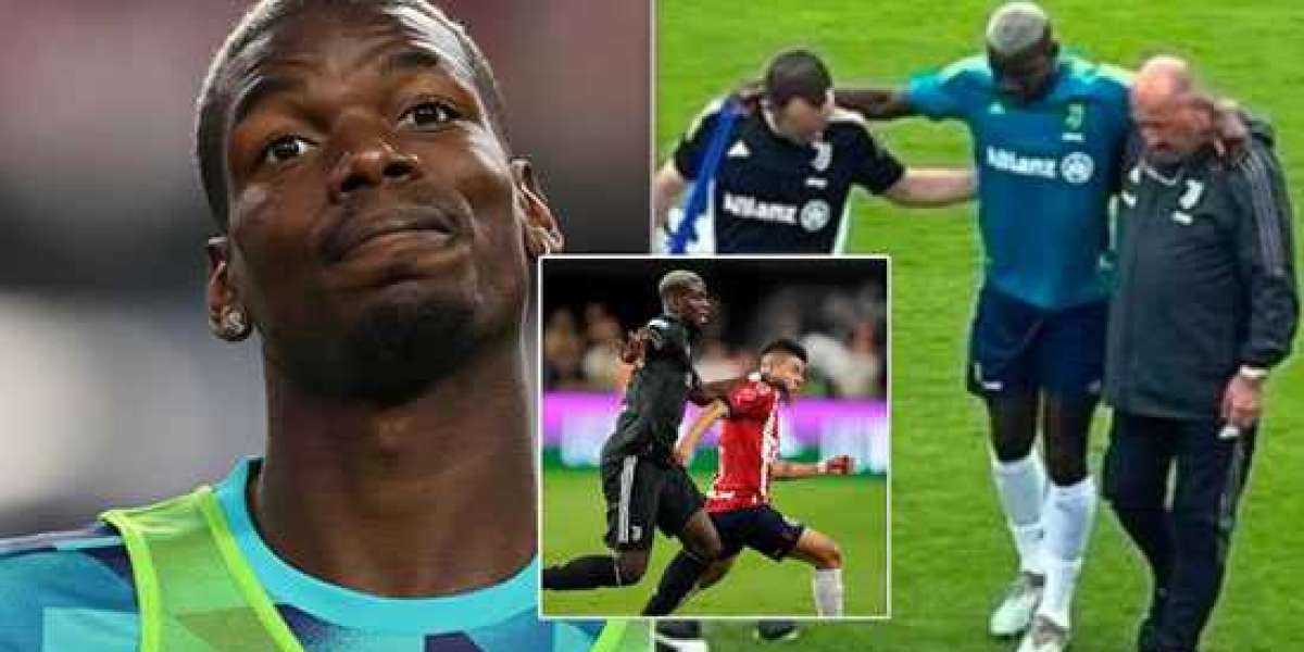 Paul Pogba "se blesse" deux semaines après avoir rejoint la Juventus