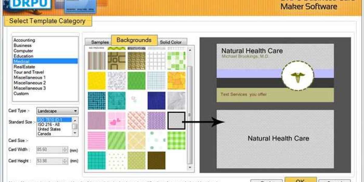 Designing software creates distinct ID cards