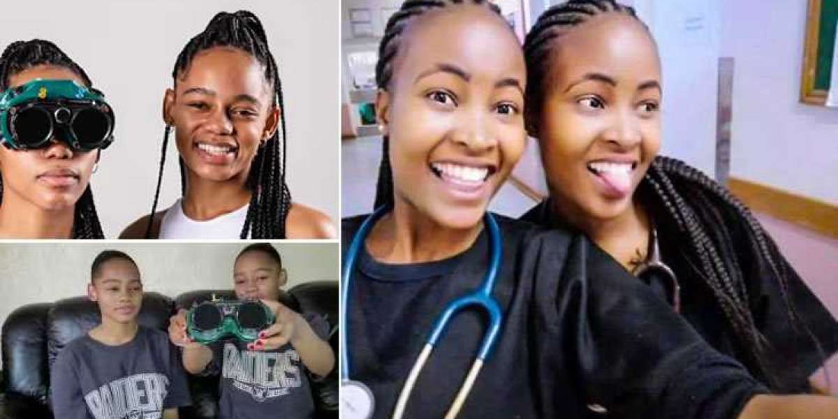 Des sœurs jumelles créent un prototype de lunettes à rayons X pour améliorer les soins de santé en Afrique du Sud