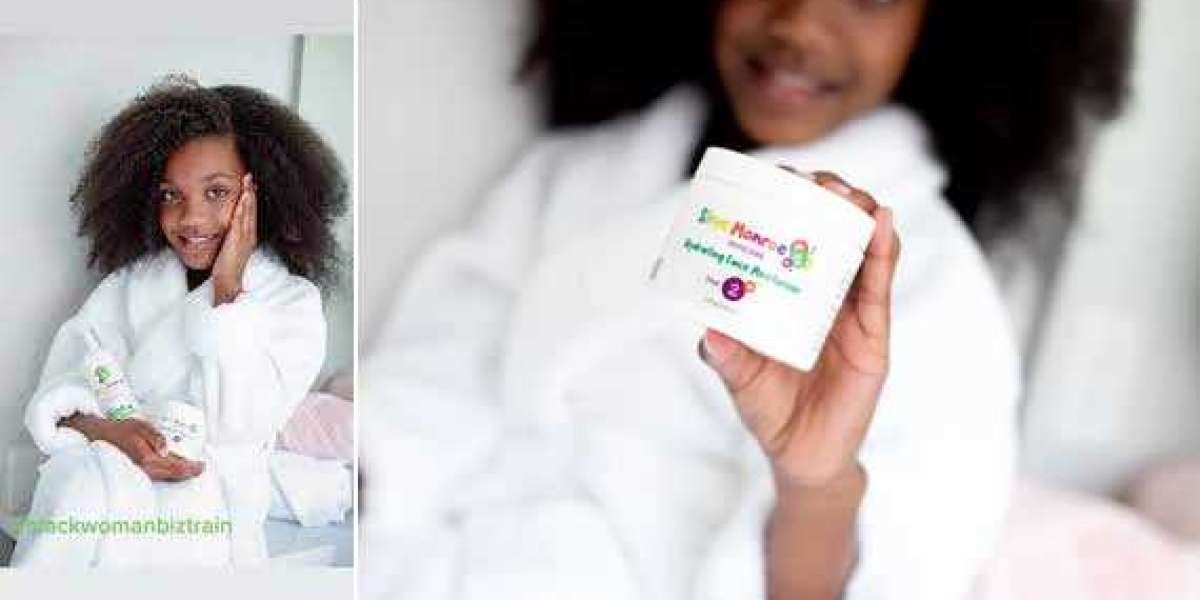Une fillette de 8 ans lance une ligne de soins pour enfants à la peau noire