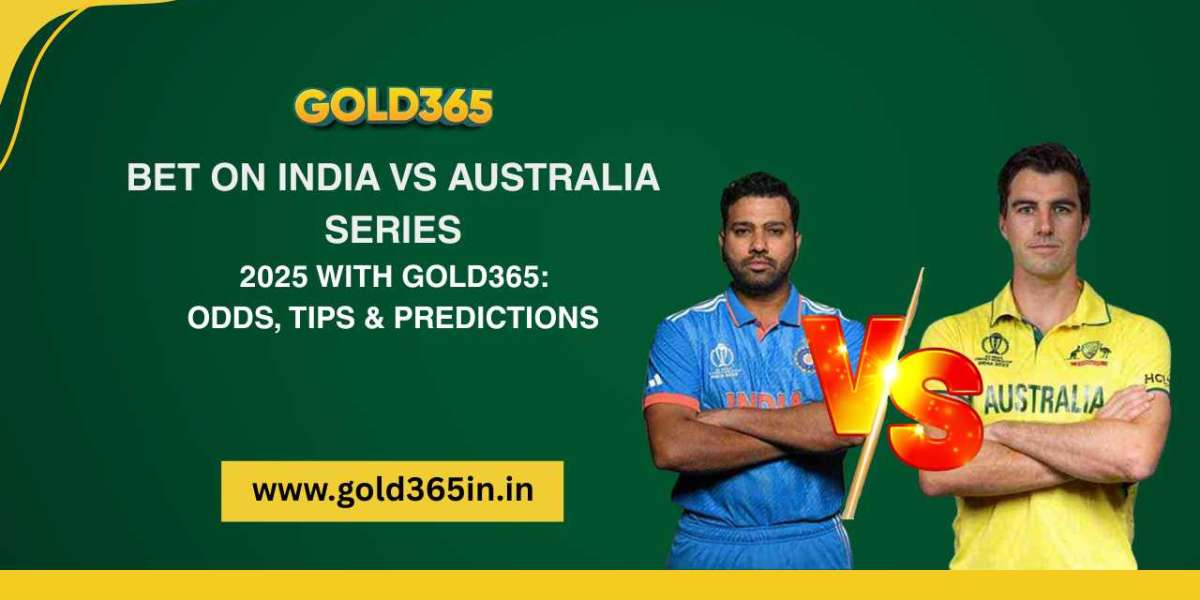 Bet on India vs Australia Series 2025 with Gold365: Odds, Tips & Predictions