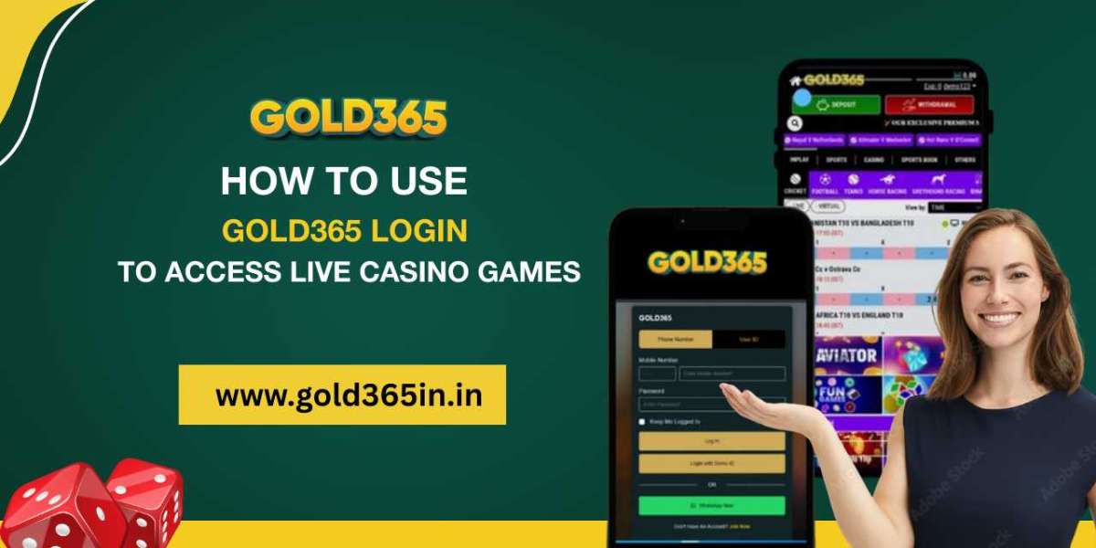 How to Use Gold365 Login to Access Live Casino Games