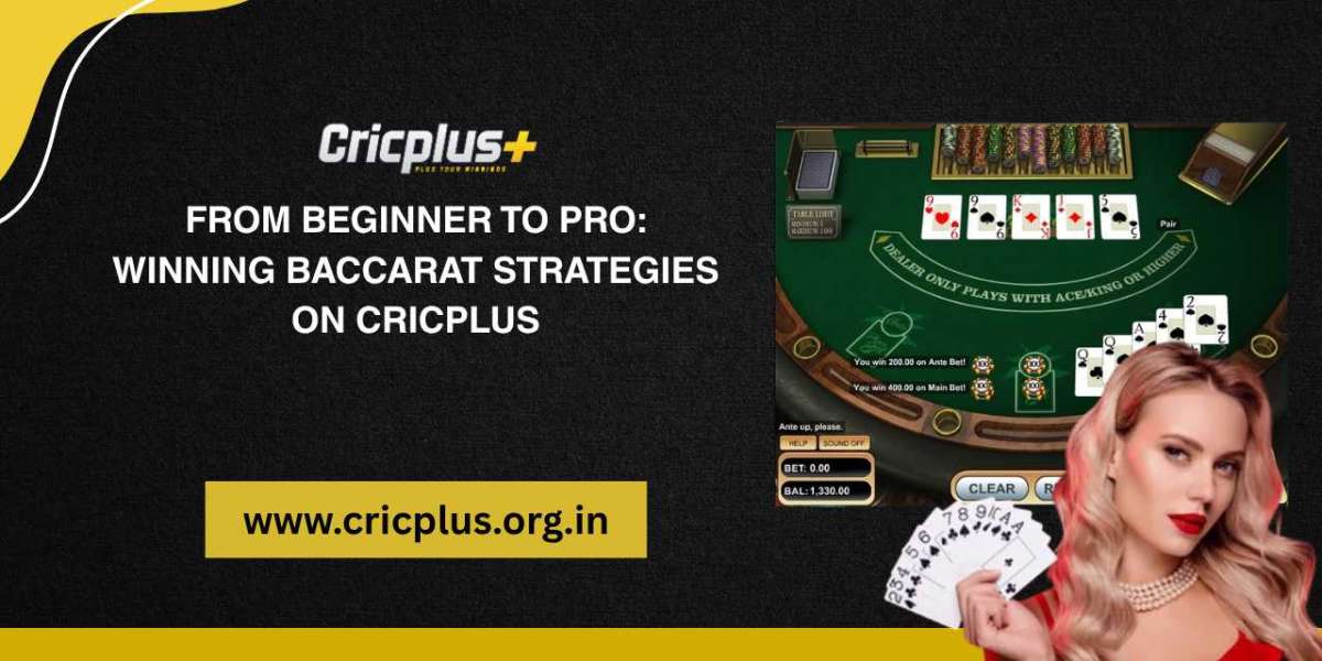 From Beginner to Pro: Winning Baccarat Strategies on Cricplus