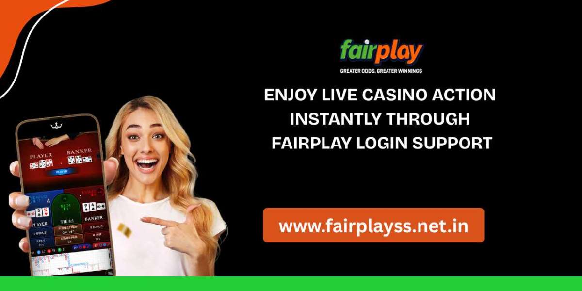 Enjoy Live Casino Action Instantly Through Fairplay Login Support