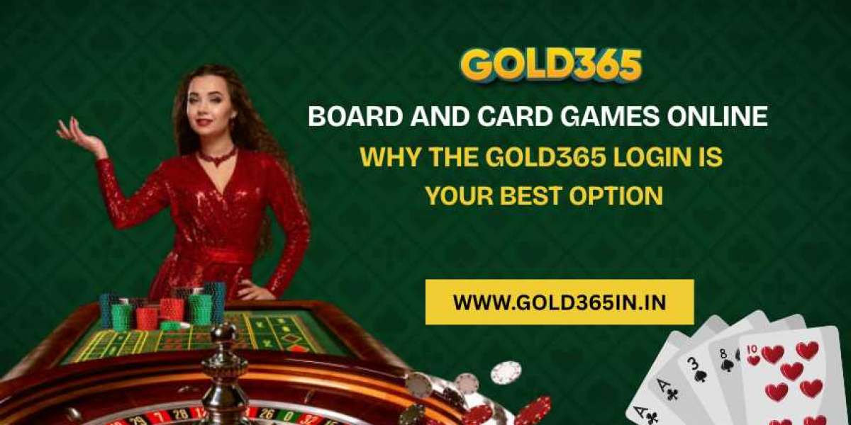 Board and Card Games Online: Why the  Gold365 Login is Your Best Option