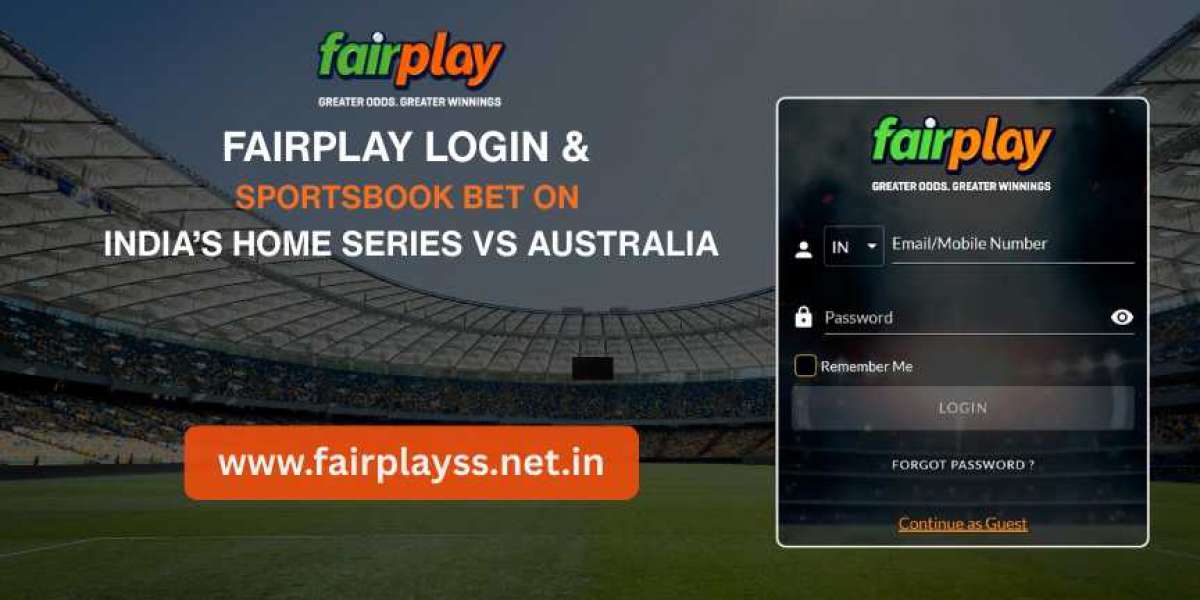 Fairplay Login & Sportsbook: Bet on India’s Home Series vs Australia