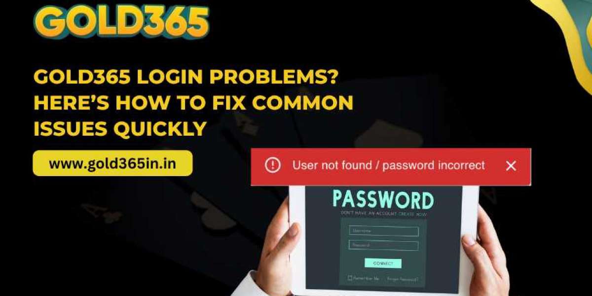 Gold365 Login Problems? Here’s How to Fix Common Issues Quickly