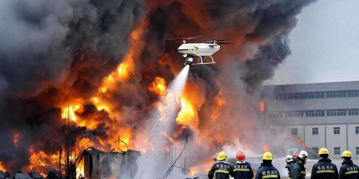 Emergency Drones in High-Rise Fire Response