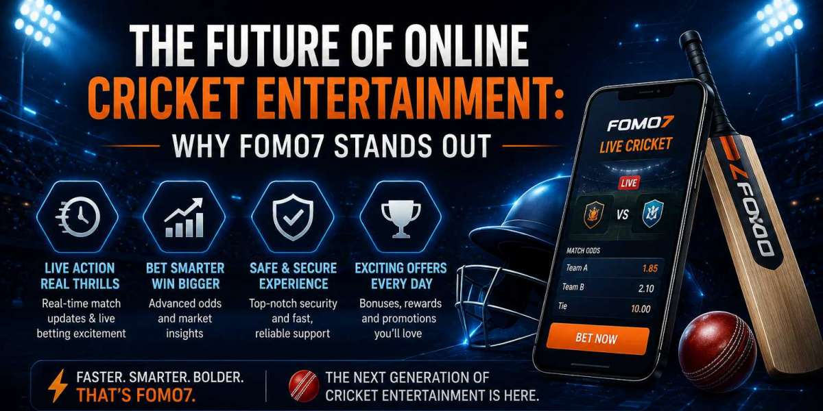 The Future of Online Cricket Entertainment: Why Fomo7 Stands Out