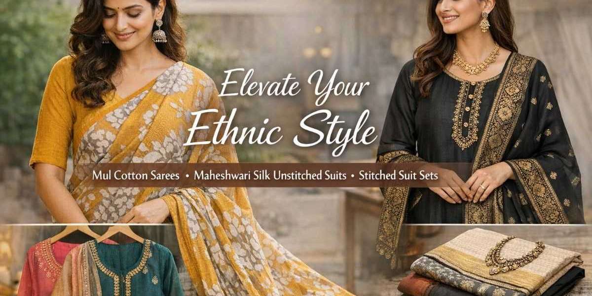 Ethnic Wear for Women: Timeless Sarees and Suit Styles for Every Occasion