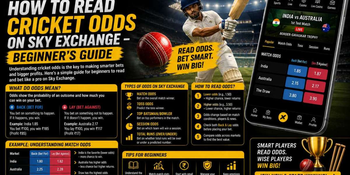 How to Read Cricket Odds on Sky Exchange — Beginner's Guide