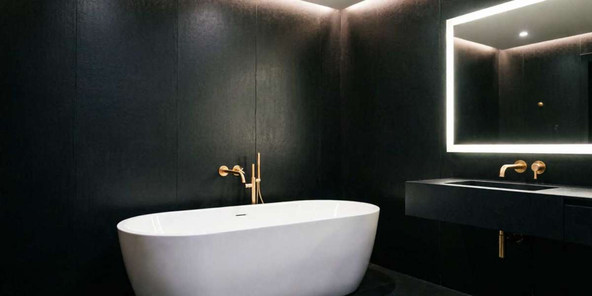 Black Bathroom Wall Panels: Ideas for a Modern Luxury Bathroom
